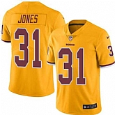 Nike Men & Women & Youth Redskins 31 Matt Jones Gold Color Rush Limited Jersey,baseball caps,new era cap wholesale,wholesale hats